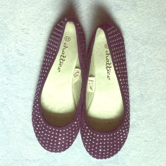 EUC Dark purple slip-ons - Picture 4 of 4